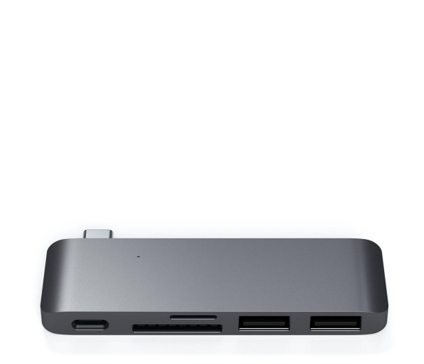 Satechi Passthrough Hub (USB-C, 2x USB-A, micro/SD) (space gray) - 1209997 - zdjęcie 4